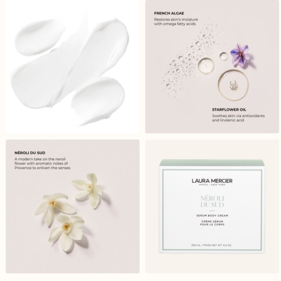 Laura Mercier Neroli Du Sud Serum Body Cream 200mL / 6.5oz - Picture 2 of 2
